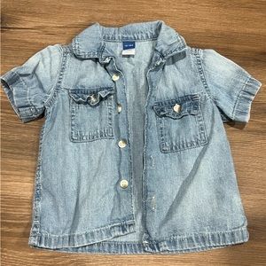 🔆Old Navy Toddler Jean Button Up 🔆